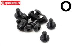 TLR255017 Button Head Screw M5-L10 mm, 10 pcs