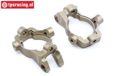 TLR354002 Front spindle carrier 15° BWS-LOSI-TLR, 2 pcs.