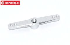 TPS0023 Aluminium Servo arm 25T- L55 mm Silver, 1 pc.