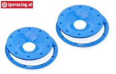 BWS59089/02B Beadlocks Disk Bleu Ø120 mm, 4 pcs.