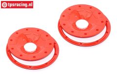 BWS59089/02R Beadlocks Disk Red Ø120 mm, 4 pcs.