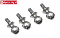 TPS86407 Steel ball joint M3-Ø6,8 mm HPI-Rovan, 4 pcs.