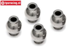 TPS86425 Steel ball joint Ø4-Ø14 mm HPI-Rovan, 4 pcs.