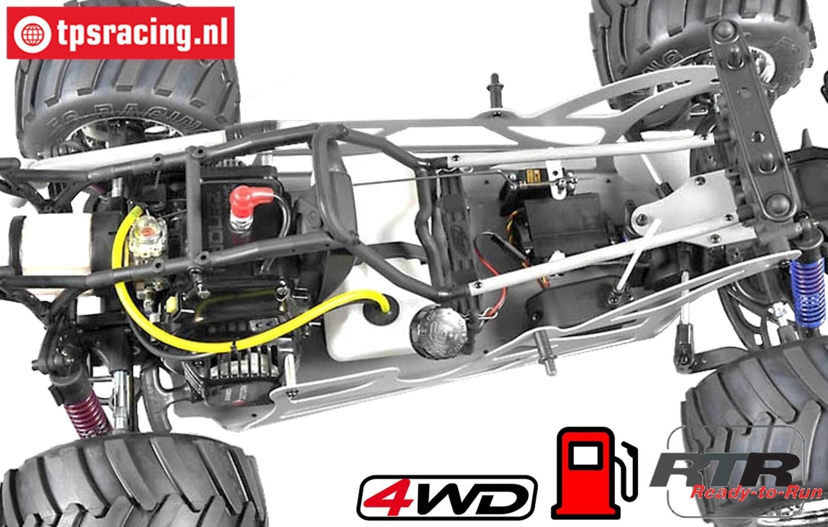 FG Modellsport Monster Truck WB535 Sports-Line 4WD RTR FG24050R