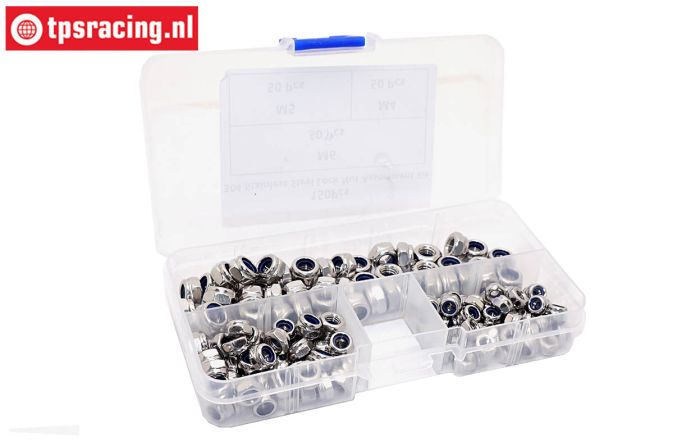 TPS1150/50 Stainless Steel Lock Nuts, 150 pcs.