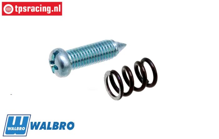 ZN0076/01 Walbro idle screw with spring, Set