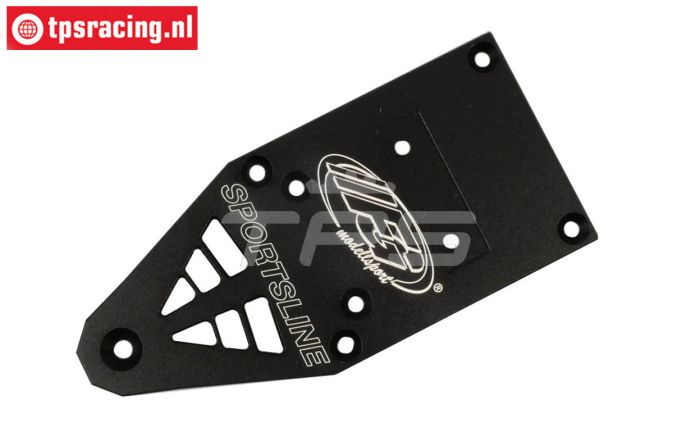 FG69286 Black Edition alloy front axle plate 1/5 4WD, 1 pc.