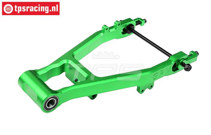 MX057A-G PROMOTO-MX Alu rear fork Green, 1 pc.