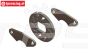 ARA311116 ARRMA Rear brake module metal parts, Set