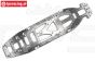 FG1057/02 Alloy chassis Evo 530-535 mm, 1 pc