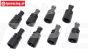 TPS4412/08 Driveshaft boots, 8 pcs