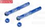 MX142-B PROMOTO-MX Shock housing front blue, set