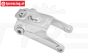 MX086-s PROMOTO-MX Alu-Crash protection A Silver, 1 pc.