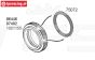 HPI75072 O-ring Shock adjustment ring, 8 st.