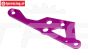 HPI87432 Engine mount brace right Purple, 1 pc. 