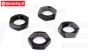 TPSB3227/02 Alu-Wheel nut Black 25 mm, 4 pcs.