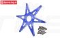 MX0606F-B PROMOTO-MX front Alu-Wheel star Bleu, 1 pc.