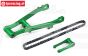 MX3057-G PROMOTO-MX Alu rear fork XL Green, Set