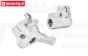 MX056-S PROMOTO-MX Alu-Fork Lug front Silver, set