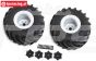 LOS43034 Monster Truck Tire Mounted LMT Truck, 2 pcs.
