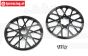 PRO283203 Pro-Line Bullyspoke V2 Bead front rim, 1 pc.