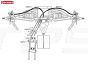 FG6250/06 Tuning cable brakes front 2WD, Set