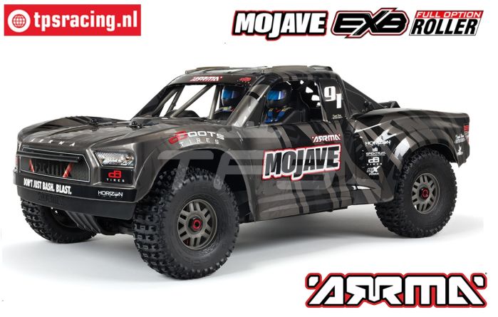 ARA7204 ARRMA 1/7 Mojave 4X4 EXB BASH ROLLER Black