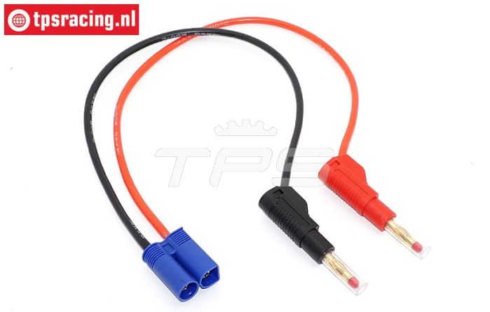 TPS58825 Charging cable Gold Banana-EC5, 1 pc.