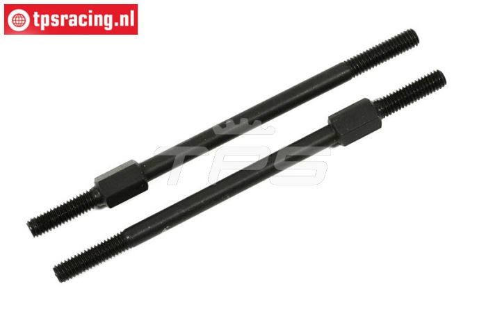 FG1213/13 Steel threaded rod M4 L/R-L84 mm, 2 pcs