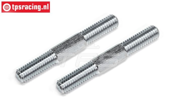FG7076/01 Steel threaded rod M8-L53 mm, 2 pcs