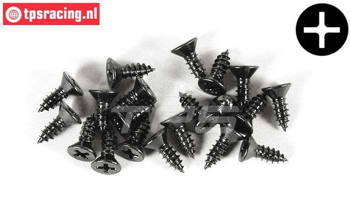 FG6712/10 Countersunk metal screw Ø4,2-L10 mm, 20 pcs