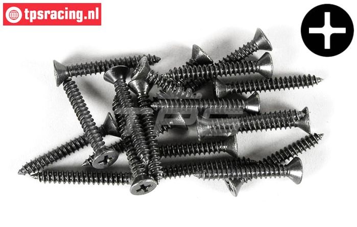 FG6712/32 Countersunk metal screw Ø4,2-L32 mm, 20 pcs