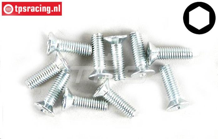 FG6719/10 Countersunk head screw M3-L10 mm, 10 pcs.