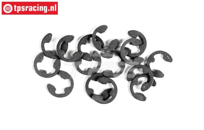 FG6732/03 E-clip spring steel Ø3,2 mm, 15 pcs