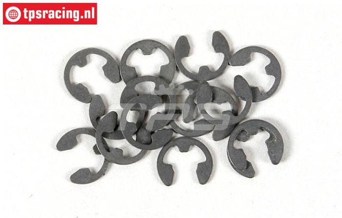 FG6732/07 E-clip spring steel Ø7 mm, 15 pcs