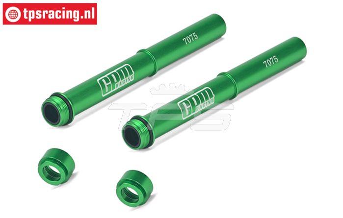 MX142-G PROMOTO-MX Shock housing front Green, set