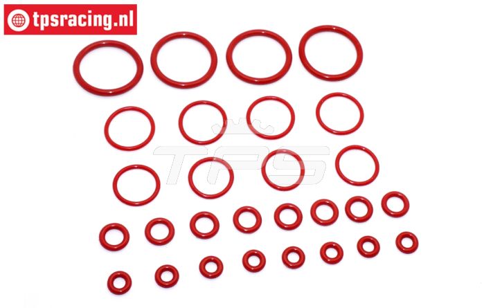 TPS75070/10 Shock Absorber Silicone O-Ring HPI-Rovan, Set