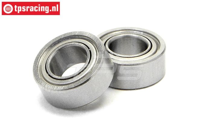 HPIB021 Ball Bearing Ø5-Ø10-H4 mm, 2 pcs.