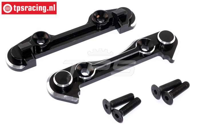 TPS7050/14 Alloy Hinge pin brace front LOSI-BWS, Set