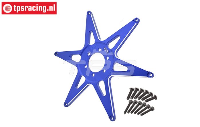 MX0606F-B PROMOTO-MX front Alu-Wheel star Bleu, 1 pc.