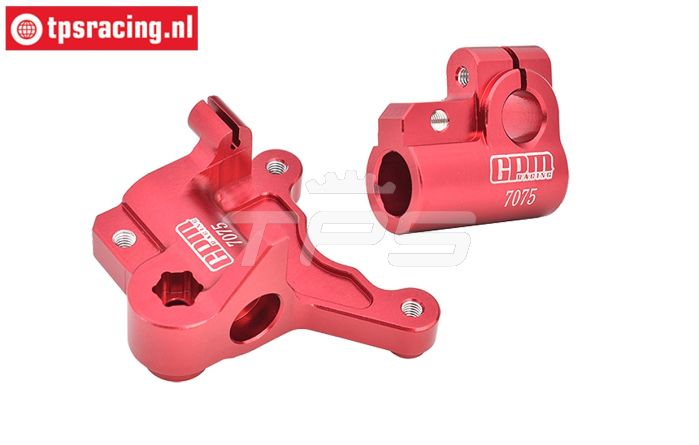 MX056-R PROMOTO-MX Alu-Fork Lug front Red, set