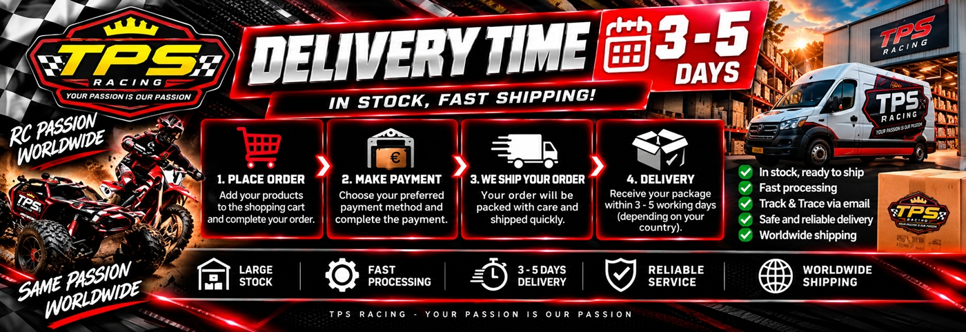 TPS Racing shop and warehouse – RC shop with expert advice and a large stock