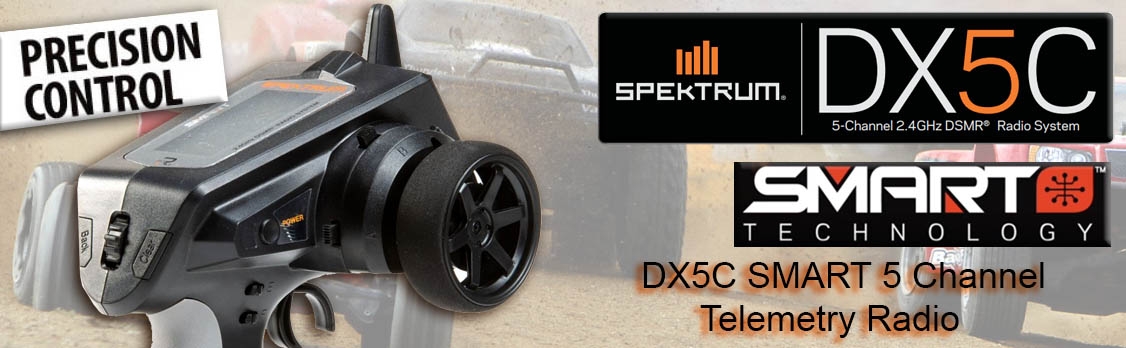 Spektrum DX5C SMART Telemetry Radio